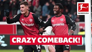 From 02 to 52  Leverkusen with impressive comeback win [upl. by Nicolau]