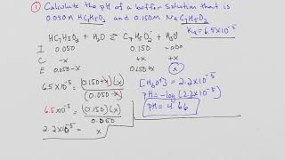 Gen Chem 2  Ch 18  Buffer Problems [upl. by Einnek]