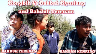 Kongbih Vs Bahbah Kynriang and Bahduh Terenam Madiang Entertainment Funny video 🤣🤣 [upl. by Marley]