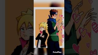 Naruto rocked boruto shocked narutoshippuden borutoxsumire boruto narutoedit konohamaru cute [upl. by Friedlander]