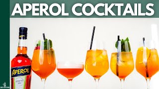 5 Cocktails mit APEROL 🍊Schnell  Einfach [upl. by Ellenrad]