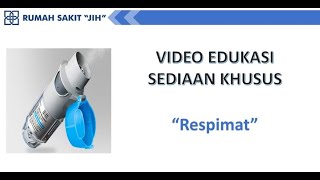 Edukasi Cara Penggunaan Respimat [upl. by Shumway]