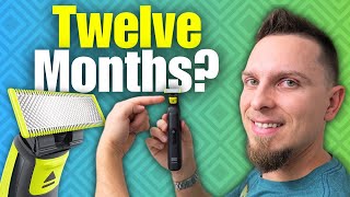 How Long Do PHILIPS OneBlade Blades Last  Replacement Tutorial [upl. by Oriane]