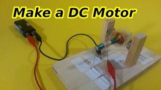 DC Motor with Brushes and Commutator Easy [upl. by Ailel582]