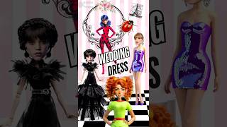 🖤 Will Wednesday Win the Wedding Dress Design Competition 🖤 noratweets wednesday dress [upl. by Tigram]