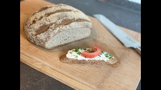 Keto Brot  Low Carb Rezept  ohne Verzicht zum Traumgewicht [upl. by Amhser795]