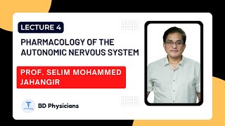 Lecture 4 Pharmacology Of The Autonomic Nervous System [upl. by Dasteel]