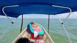 18ft Panga running with Yamaha F25 25hp 4 stroke outboard [upl. by Donahue133]