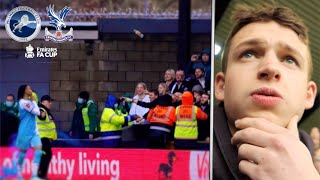 CARNAGE at MILLWALL vs CRYSTAL PALACE  FA Cup 3rd Round [upl. by Yajeet]