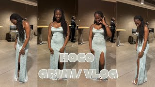 GRWM  VLOG Homecoming Dance sophomore year l hoco vlogs mustwatch [upl. by Ecyt]