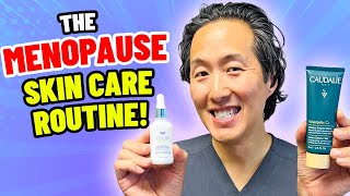 Plastic Surgeon The Perfect Menopause Skin Care Routine [upl. by Annaiviv29]