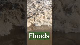 Floods  Rail fall  Floodings √π÷×¶∆\ River flooding Dam over flow  Shorts l Viral shorts [upl. by Chladek]