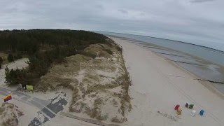 More beach footage Utersum Föhr Germany [upl. by Ateerys]