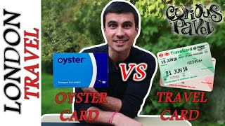 Oyster Card vs Travelcard Price Comparison Transport for London [upl. by Tamar]