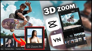 3D Zoom Effect Tutorial I CapCut Video Editing Tutorial 2023 [upl. by Gleich]