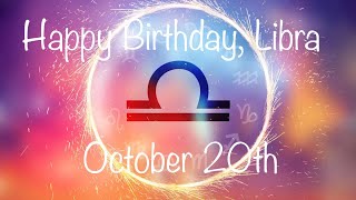 ♎️ Libra 🎁 October 20th Birthday reading  a gift for you tarot libra horoscope [upl. by Erdnoed18]