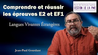 Comprendre et réussir lépreuve E2  Langue Vivante Etrangère [upl. by Nonaihr]