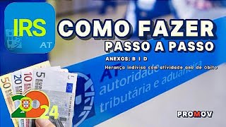 IRS 2024 Como preencher a declaração de IRS passo a passo  Como fazer o IRS 2024 [upl. by Novehc]