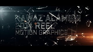 Nawaz Alamgir 2014 Reel Motion Graphics  Trailer Title Design [upl. by Theta]