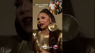 NELLY amp ASHANTI  1ST INTERVIEW AS A MARRIED COUPLE  THEY SAT DOWN WITH ET AT NELLYS BDAY PARTY🍾🥂 [upl. by Banquer]