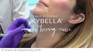 Skin by Lovely Kybella Injector Training [upl. by Eylsel40]