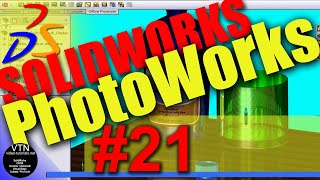 Photoworks  21 Apply Mask  SOLIDWORKS Tutorial [upl. by Anaig]