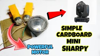 How To Make Mini Sharpy Light With TorchLight And Cardboard  Simple Mini Sharpy Light At Home [upl. by Airasor]