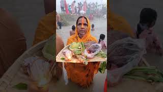 Chhath Puja harshika song moments [upl. by Lugar757]