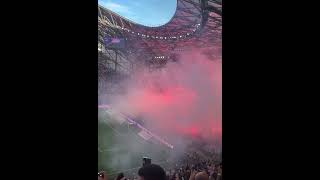 Olympique de Marseille Ultras go crazy vs Nice [upl. by Macri]