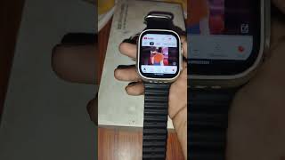 S8 Ultra smart watch sim card Android attitudeshort viralvideo [upl. by Yelahc344]