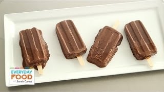 Homemade Frozen Fudge Bars  Everyday Food with Sarah Carey [upl. by Ased]