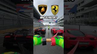 ❌👽LAMBORGHINI VS FERRARI  WHO IS FASTER💨￼ [upl. by Eachelle]