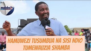 HAMUWEZI TUSUMBUA NA SISI NDIO TUMEWAUZIA SHAMBA  MWANGI KIUNJURI FUMES AFTER RANCHERS BLOCK ROADS [upl. by Aspa]