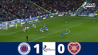 Rangers vs Hearts 10  Scottish Premiership 2425  Match Highlights [upl. by Sami253]