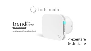 Turbionaire TREND PLUS 120 WM  Ventilator axial avansat multifunctional [upl. by Granger]