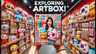 A Tour of Artbox The Korean Store Full of Surprises [upl. by Yelruc375]