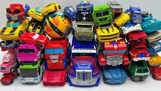 Transformers Toys Unboxing Review HelloCarbot Tobot Miniforce Bumblebee vs Optimus Prime Fire Truck [upl. by Dracir948]