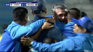 Gol de Motagua en la gran final del Apertura 2023 ante Olimpia [upl. by Erin225]