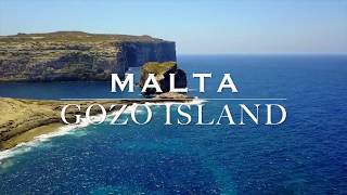 Gozo Island  Malta  Drone Aerial 2017 [upl. by Arihaz590]