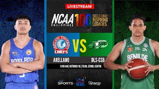 Arellano vs Benilde Men’s Basketball  NCAA Season 100  Replay [upl. by Kirsten]