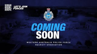 Western Australia Police Force  Recruit Graduation  September 19th 2024 [upl. by Belldame948]