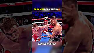 EASY WIN for Canelo Alvarez against Amir Khan boxing knockoutpower boxingfight trending canelo [upl. by Robinson]