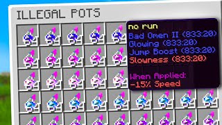 Why Im Using Illegal Minecraft Potions On This Minecraft Smp [upl. by Neelram873]