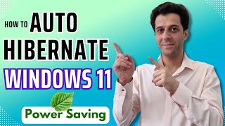 How to Auto Hibernate Computer in Windows 11 [upl. by Lorita296]