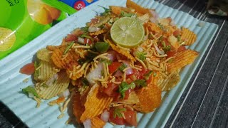 Instant Lays Bhel recipe  A Quick amp Easy Snack [upl. by Pomeroy]