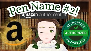 How to Set Up Author Central for your SECOND Pen Name [upl. by Loughlin]