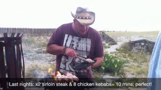 How to use the Weber Go Anywhere BBQ [upl. by Pegg784]