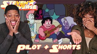 EVERYBODY LOOKS SO WEIRD Steven Universe Unaired Pilot amp Shorts REACTION [upl. by Hartzell]