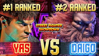 SF6 YAS 1 Ranked Ryu VS Daigo 2 Akuma Street Fighter 6 [upl. by Aleece]