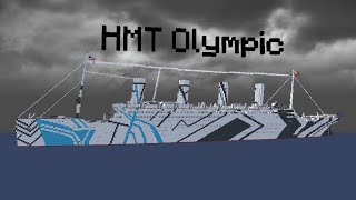 Minecraft HMT Olympic  1918 Mapa Download [upl. by Imhsar608]